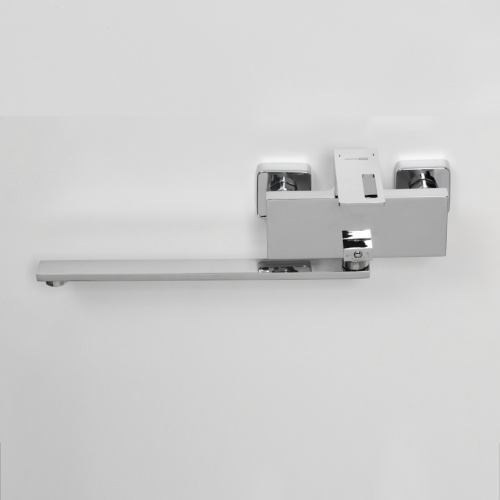 Смеситель для ванны WasserKRAFT Alme 1500 1502L настенный хром - фото 5