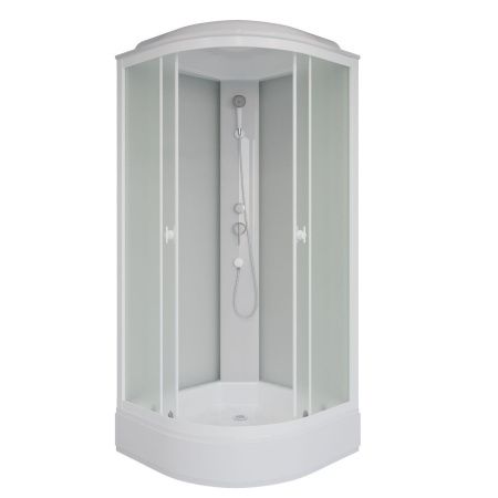 Душевая кабина Niagara Promo P100/26/MT 100х100 четверть круга с крышей ориентация универсальная