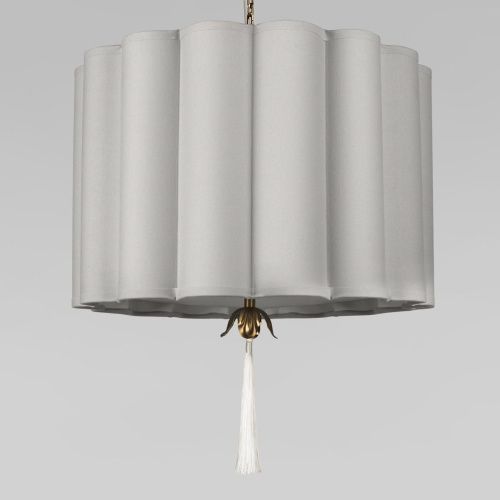 Светильник подвесной Loft It Mellow 10306P Grey linen - фото 3