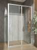 Душевой уголок Orange E23-12090TCR 120х89 стекло прозрачное профиль хром глянцевый без поддона