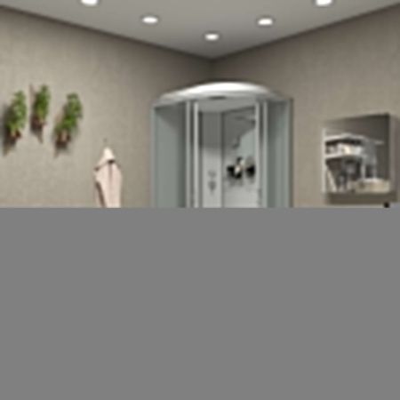 Душевая кабина Niagara Classic 33121423L 120х80 асимметричная с крышей ориентация левая