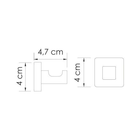 Крючок WasserKRAFT 8723