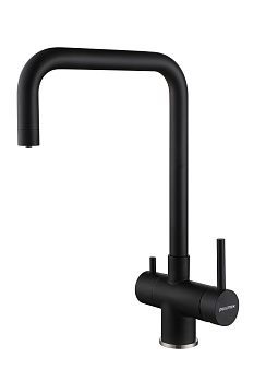 Смеситель для кухни Paulmark WETTER We213030-401 на раковину антрацит без термостата