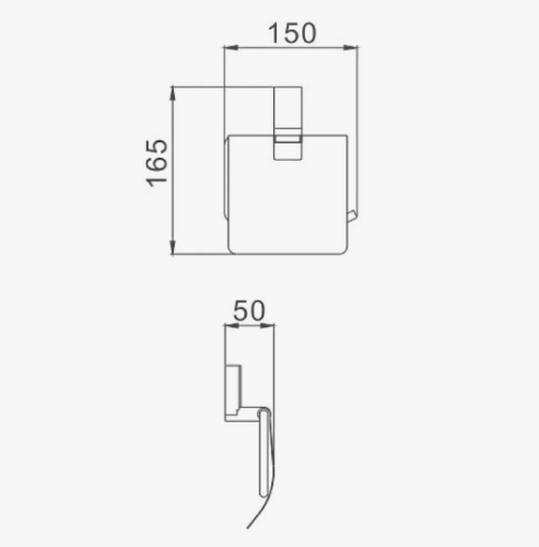 Бумагодержатель D-Lin D240330 - фото 2