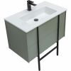 Тумба под раковину Allen Brau Reality 1.32005.CGM 80х50 подвесная цвет зеленый