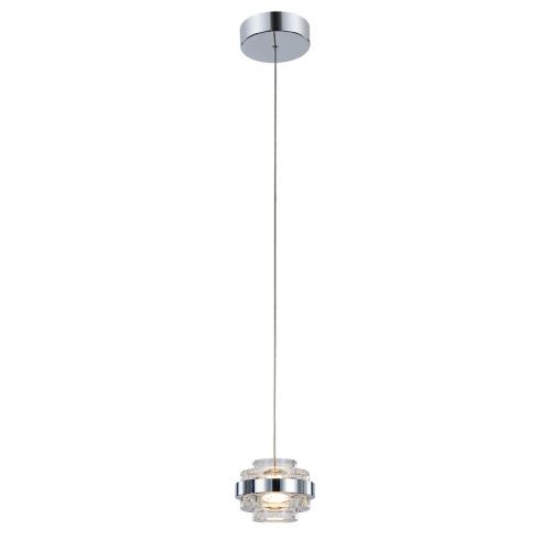Светильник подвесной Delight Collection Indiana (Индиана) MD22030002-1A chrome/clear - фото 2