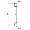 Душевой шланг Gessi Technical Accessories 28773#031 хром