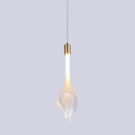 Светильник подвесной Delight Collection P98066-1 antique brass