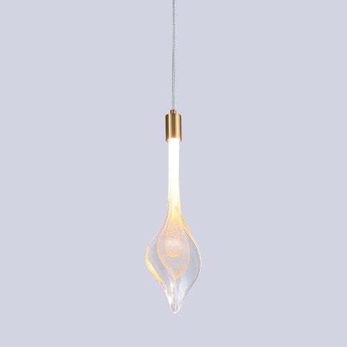 Светильник подвесной Delight Collection P98066-1 antique brass - фото 2