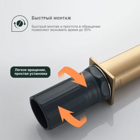 Смеситель Splenka S31 S31.10.03 на раковину золото