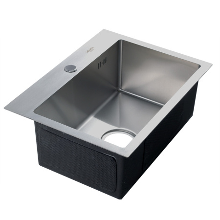 Кухонная мойка Melana ProfLine H5138F сатин 51х38 цвет сатин поверхность матовая