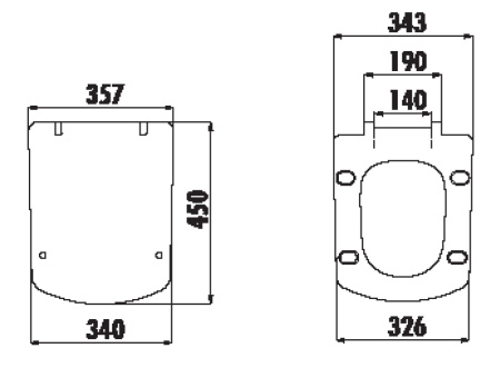 Крышка сиденье для унитаза Creavit Lara KC1603.01.0000E