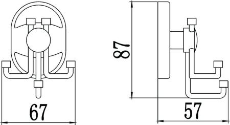 Крючок Savol S-007055