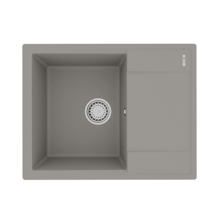 Кухонная мойка LeMark Imandra 640 9910021 64х50 цвет серый поверхность матовая