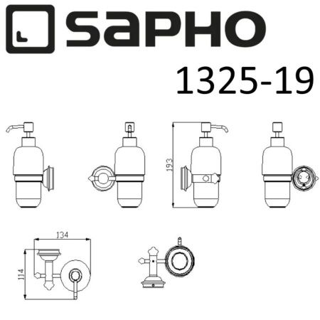 Дозатор Sapho ASTOR 1325-19