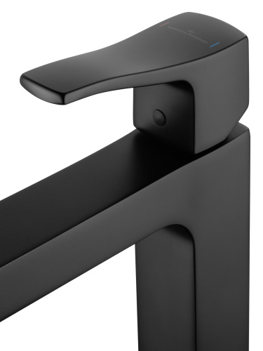 Смеситель Wonzon & Woghand Flex WW-88019072-MB на столешницу черный - фото 4