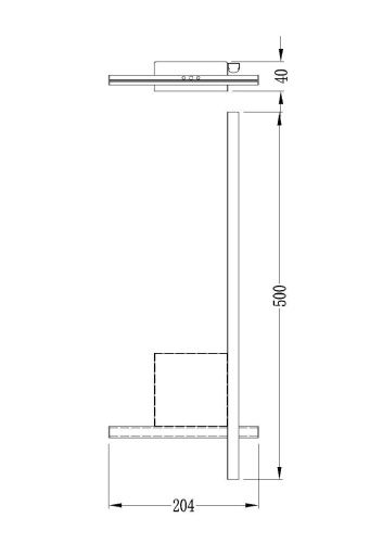 Светильник настенный Arte Lamp Decade (Децаде) A2127AP-8BK - фото 2
