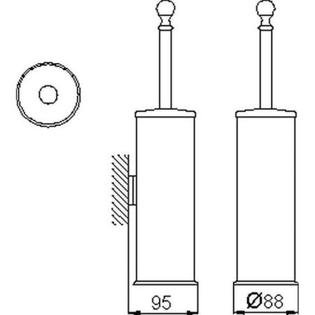 Ершик Cisal Croisette 4038.01H.BA