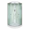 Душевая кабина AvaCan L901GM+EL 100х100 четверть круга с крышей ориентация универсальная