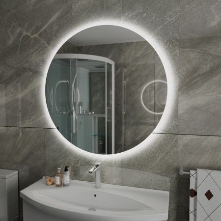 Зеркало с подсветкой Maretti GI1470R35EL 70х70 подвесное