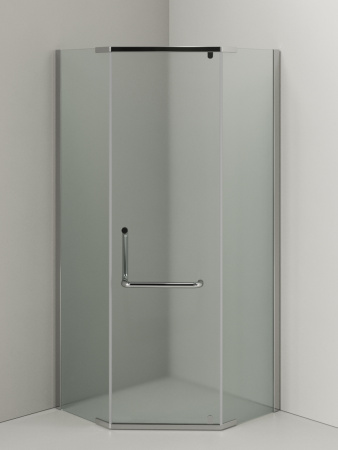 Душевой уголок Agger A03-090MCR/G 86х86 стекло матовое профиль хром глянцевый без поддона