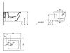 Биде подвесное Toto B532E#XW цвет белый