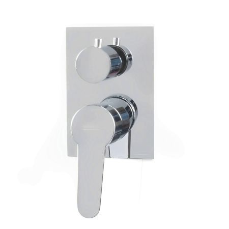 Смеситель для ванны и душа Webert Sax Evolution SE880601015 встраиваемый в стену хром