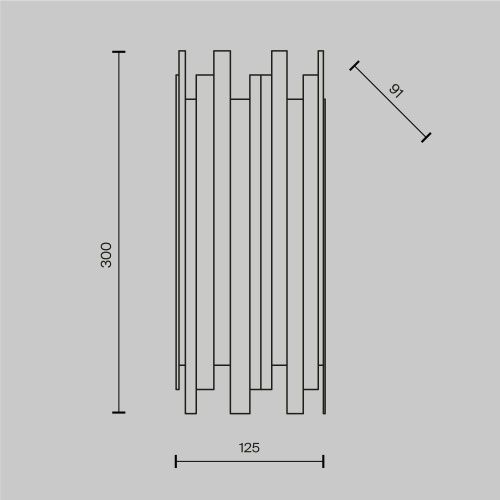 Бра Maytoni Coliseo MOD136WL-01BS - фото 4