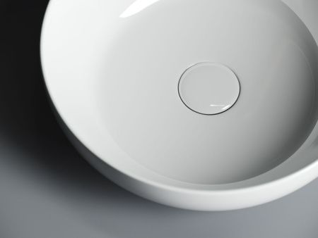 Раковина из сантехнического фарфора Ceramica Nova ELEMENT CN6020 40х40 накладная цвет белый без отверстий под смеситель