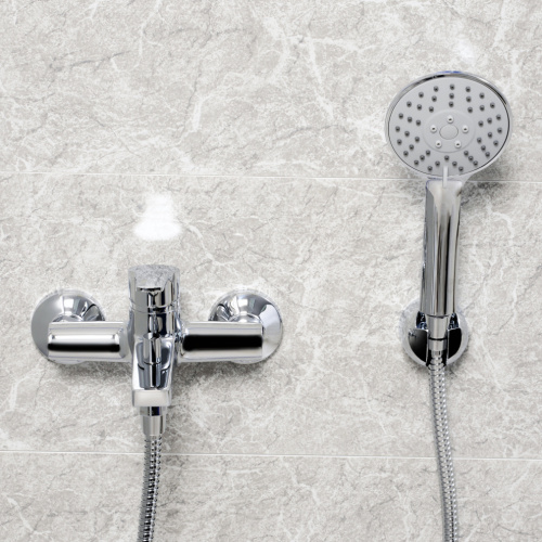 Смеситель для ванны WasserKRAFT Rhin 4400 4401 настенный хром - фото 5