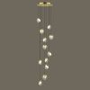 Светильник потолочный Delight Collection MD24001033-12A gold/clear