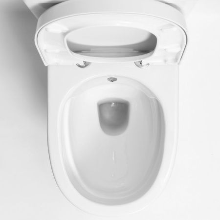 Чаша унитаза напольная Creavit Mare MA361-11CB00E-0000 цвет белый без бачка без сиденья душевой смыв