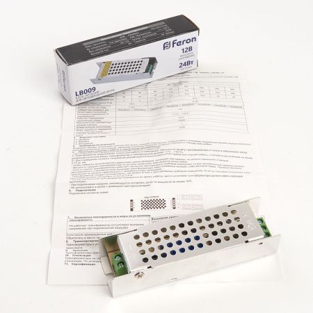 Трансформатор для светодиодной ленты Feron LB009 48006