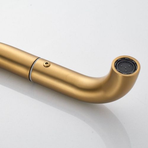 Смеситель Raffine F201G на раковину золото - фото 5