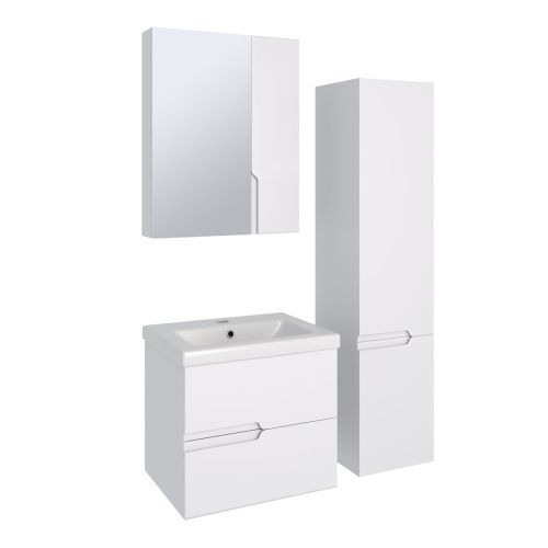 Зеркало-шкаф RUNO СТОКГОЛЬМ 00-00001126 60х75 подвесной цвет белый - фото 4