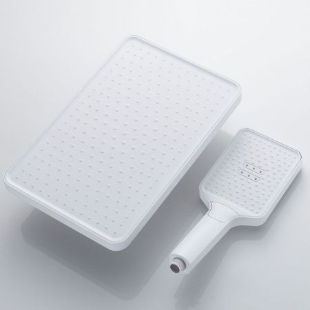 Душевая стойка Shevanik S4436C настенная цвет белый