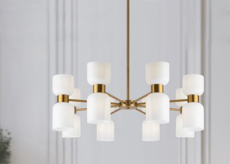 Люстра на штанге Freya Savia Modern FR5203PL-16BS