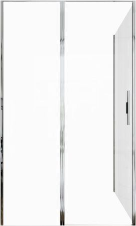 Душевой уголок Allen Brau Priority 3.31031.00 + 3.31043.00 120х90 стекло прозрачное профиль хром без поддона