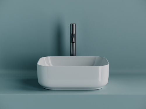 Раковина Ceramica Nova ELEMENT 40 см CN5042 накладная цвет белый - фото 5
