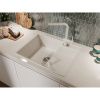 Кухонная мойка Grandex Aqua 600311 65х50 цвет белый поверхность матовая