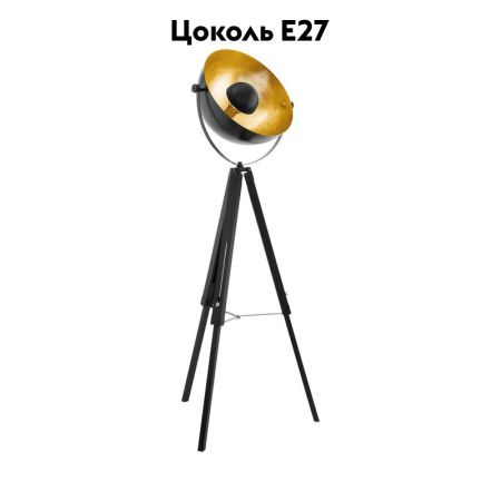 Торшер Eglo Covaleda Black (Цоваледа Блацк) 49618