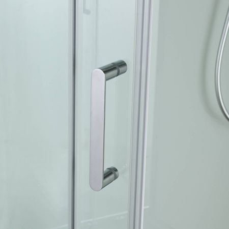 Душевая кабина AvaCan A A2090LED 90х90 четверть круга с крышей ориентация универсальная