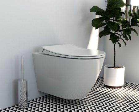 Комплект унитаз с инсталляцией и клавишей смыва Vitra Sanibelle 9878B003-7200