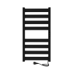 Полотенцесушитель Indigo Oktava Slim 5 LСLOKS5E80-40BRRt 43х80 электрический черный муар