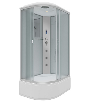 Душевая кабина Niagara Classic 23101424RF 120х80 асимметричная с крышей ориентация правая