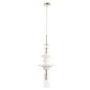 Светильник подвесной Crystal Lux Valencia (Валенциа) VALENCIA SP1.4 GOLD