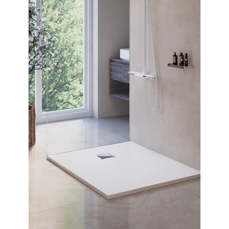 Душевой поддон RGW Stone Tray 16152715-01 70х150 искусственный камень белый без ножек