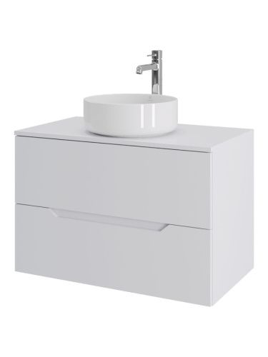 Тумба с раковиной Orange Line Li-80TuwMDF+B09-360W 80х50