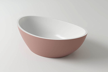 Раковина из искусственного камня Holbi EUROPE 1.02.005.11.2 54х33 накладная цвет белый матовый