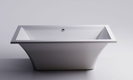 Ванна из литьевго мрамора Astra-Form Лотус 01010036 185х85 отдельностоящая прямоугольная